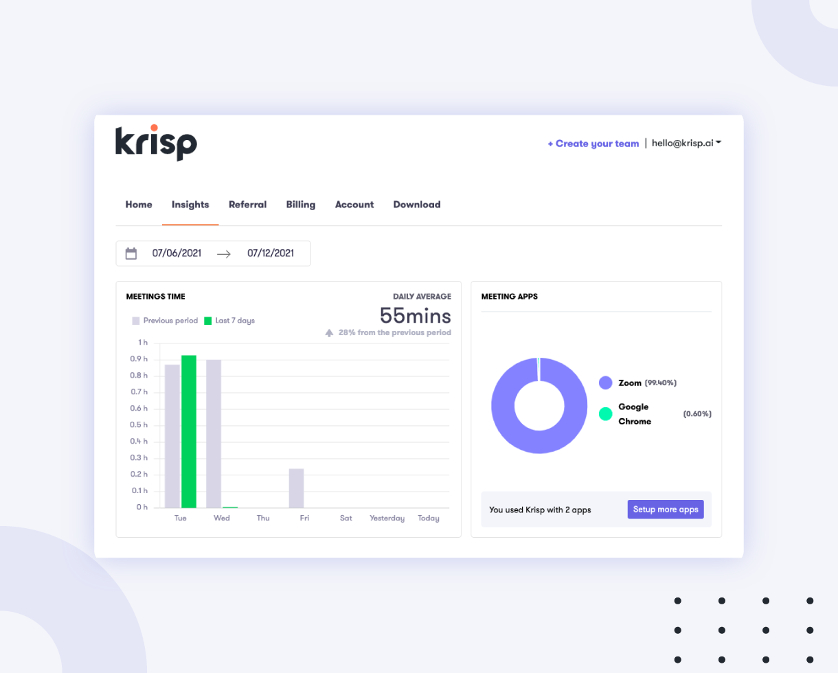 3 New Features to Help You Take Control of Your Meetings - Krisp