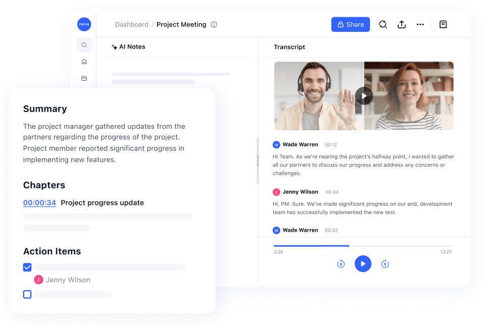 AI Meeting Summarizer | Automated Meeting Notes & Summaries