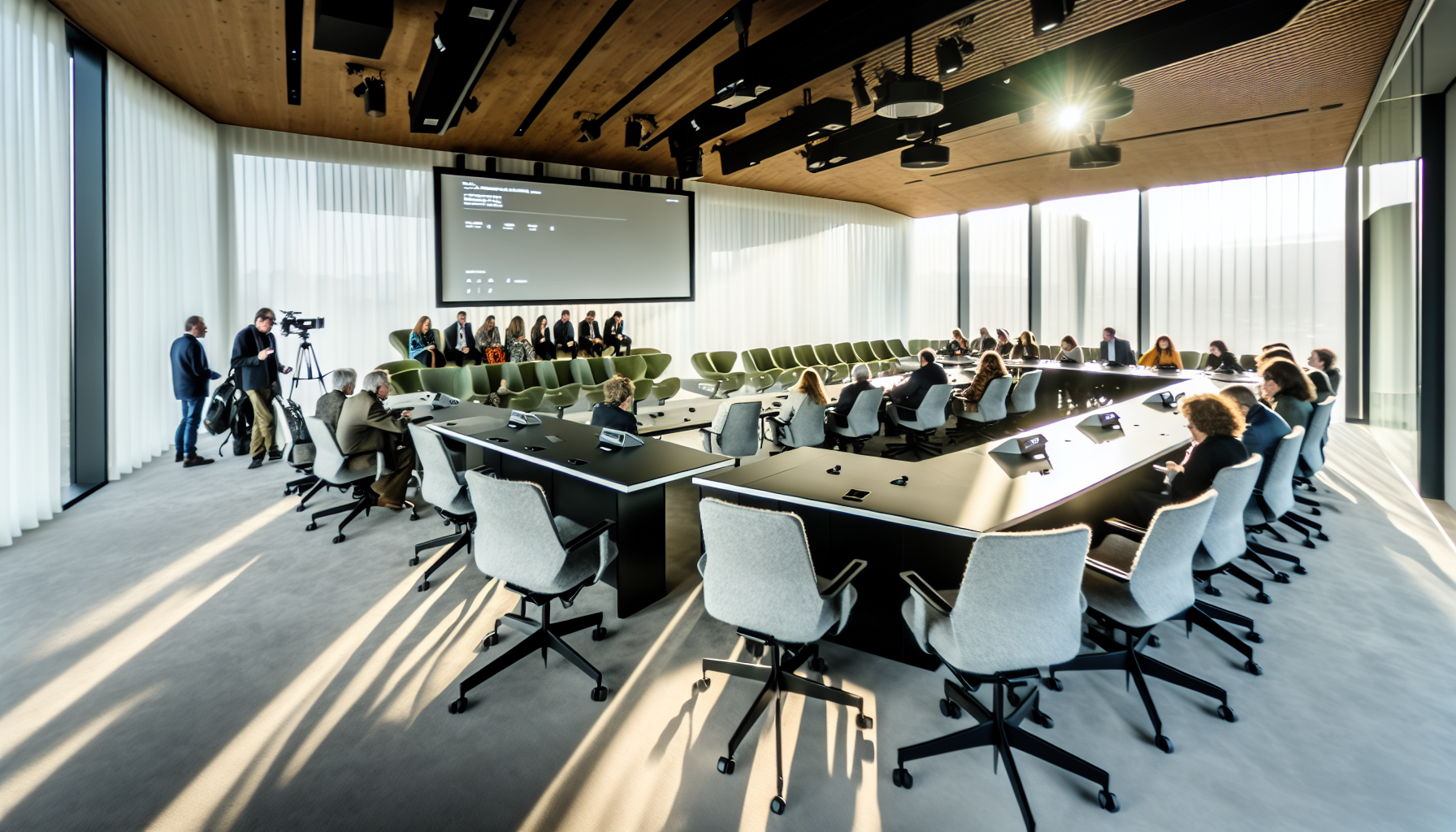A modern and spacious venue suitable for offsite meetings
