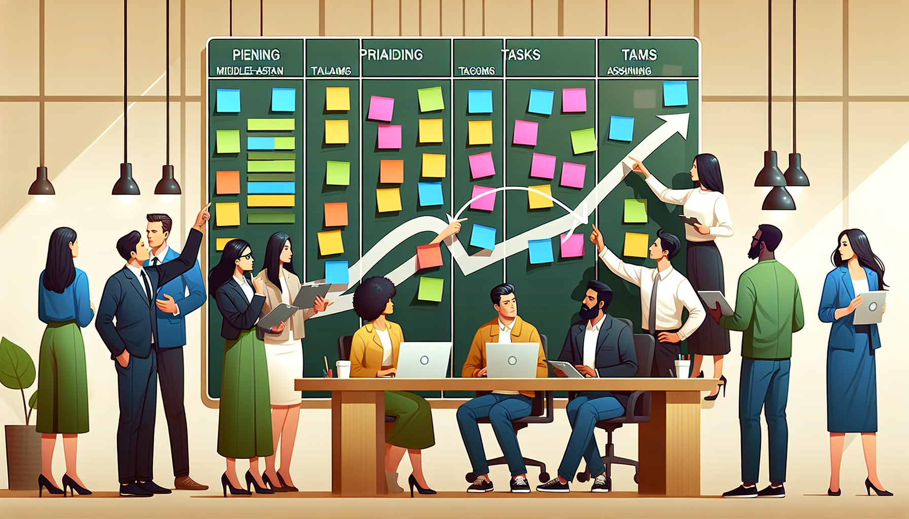 Addressing pending tasks