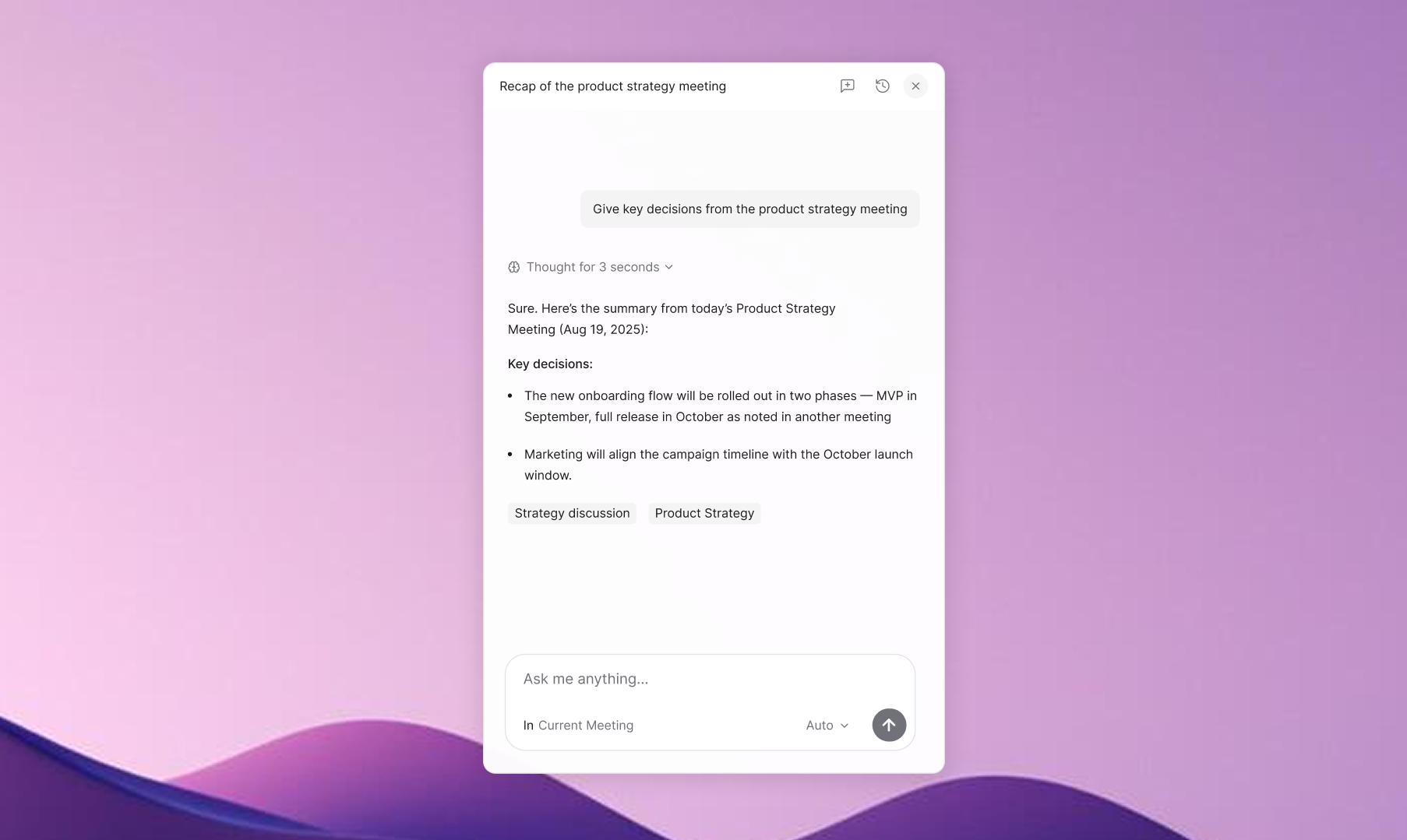 Ask AI Feature Jamie