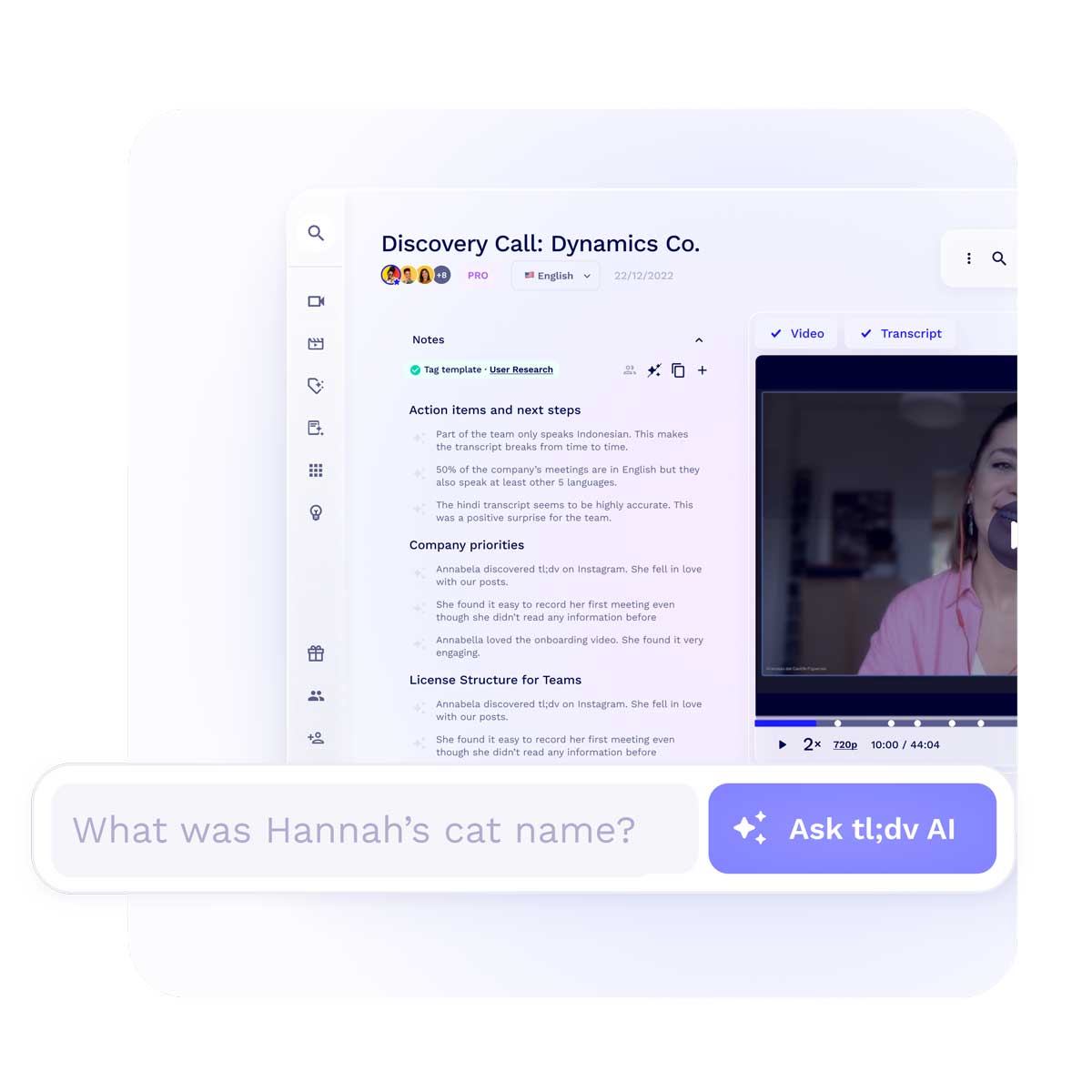 Conversational Intelligence: - tl;dv vs Jamie