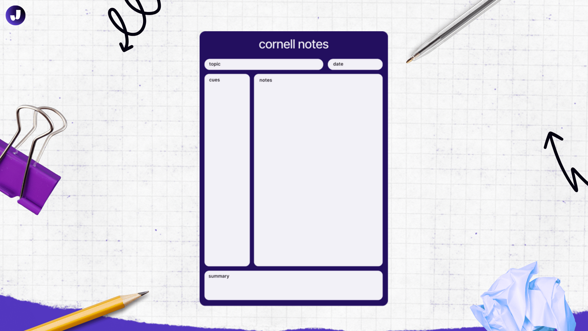 Cornell Note Taking Methods | Jamie