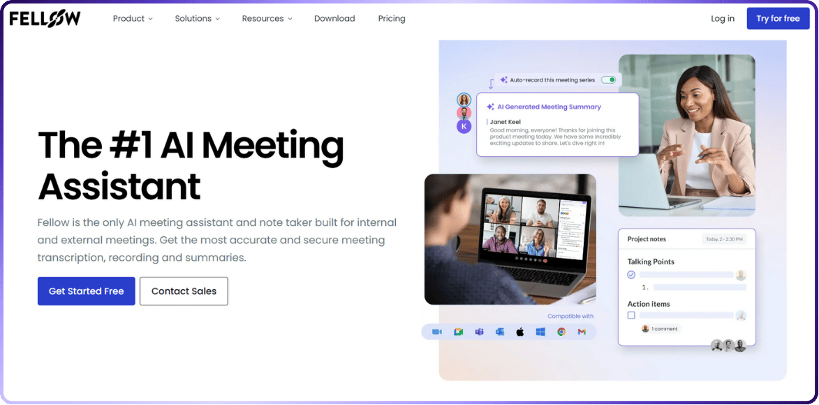 FELLOW APP MEETING MANAGEMENT TOOL