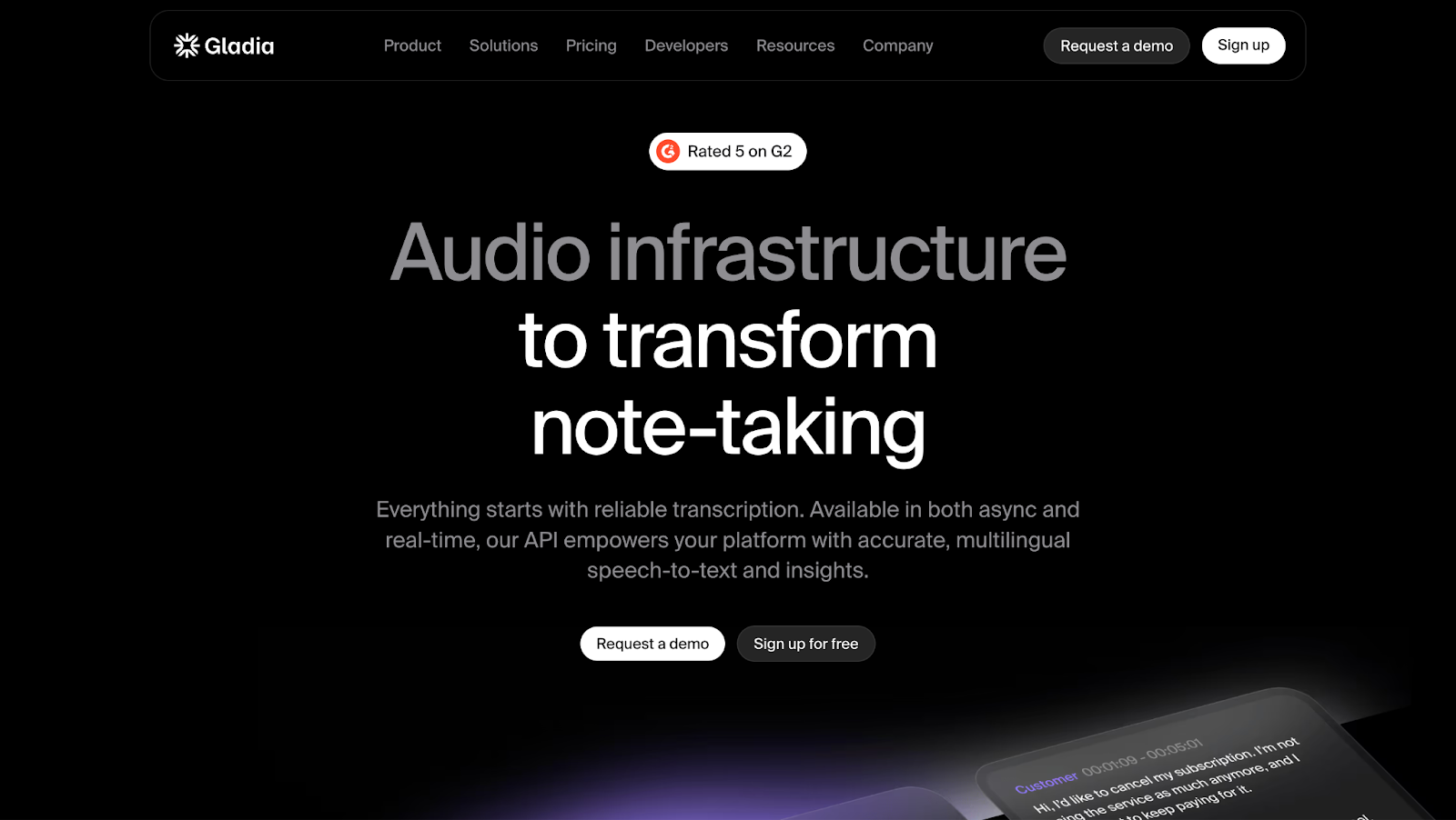 Gladia IO - AI transcription tools in Europe
