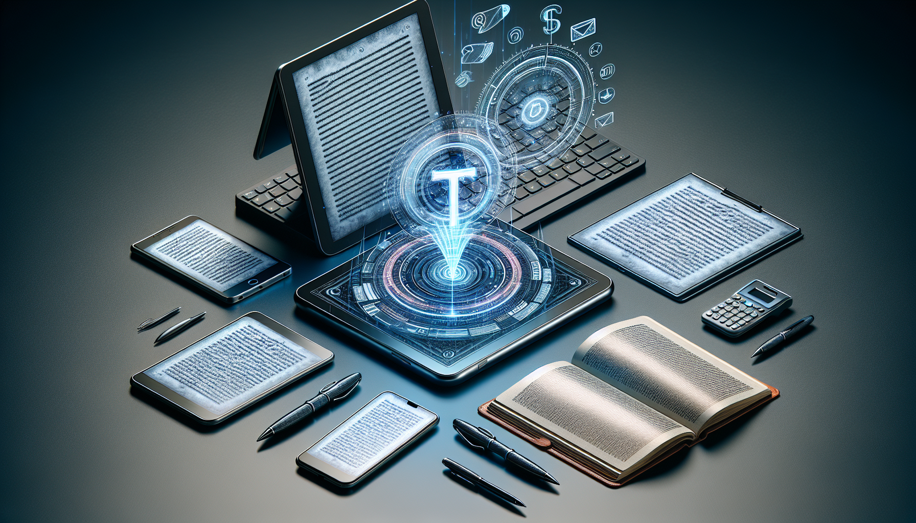 Illustration of T Method integration with digital tools