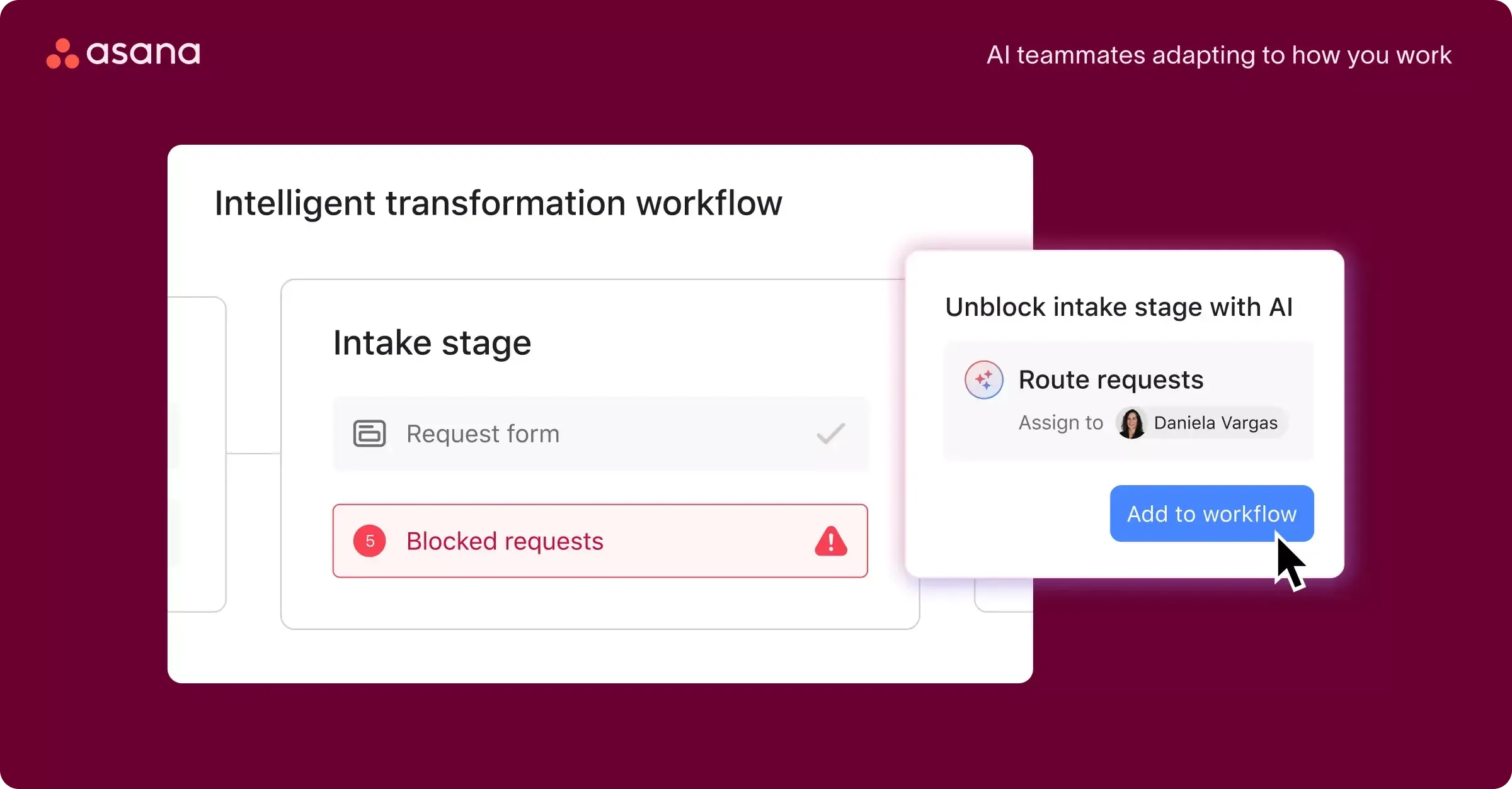 Introducing Asana AI Teammates | AI productivity tools