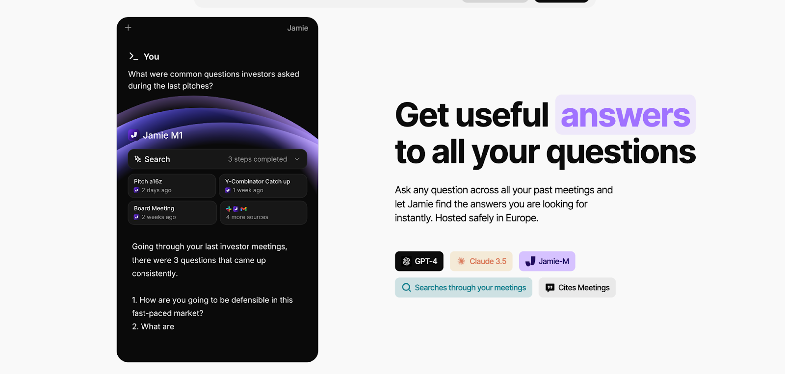 Jamie | instant answers | aigram alternatives