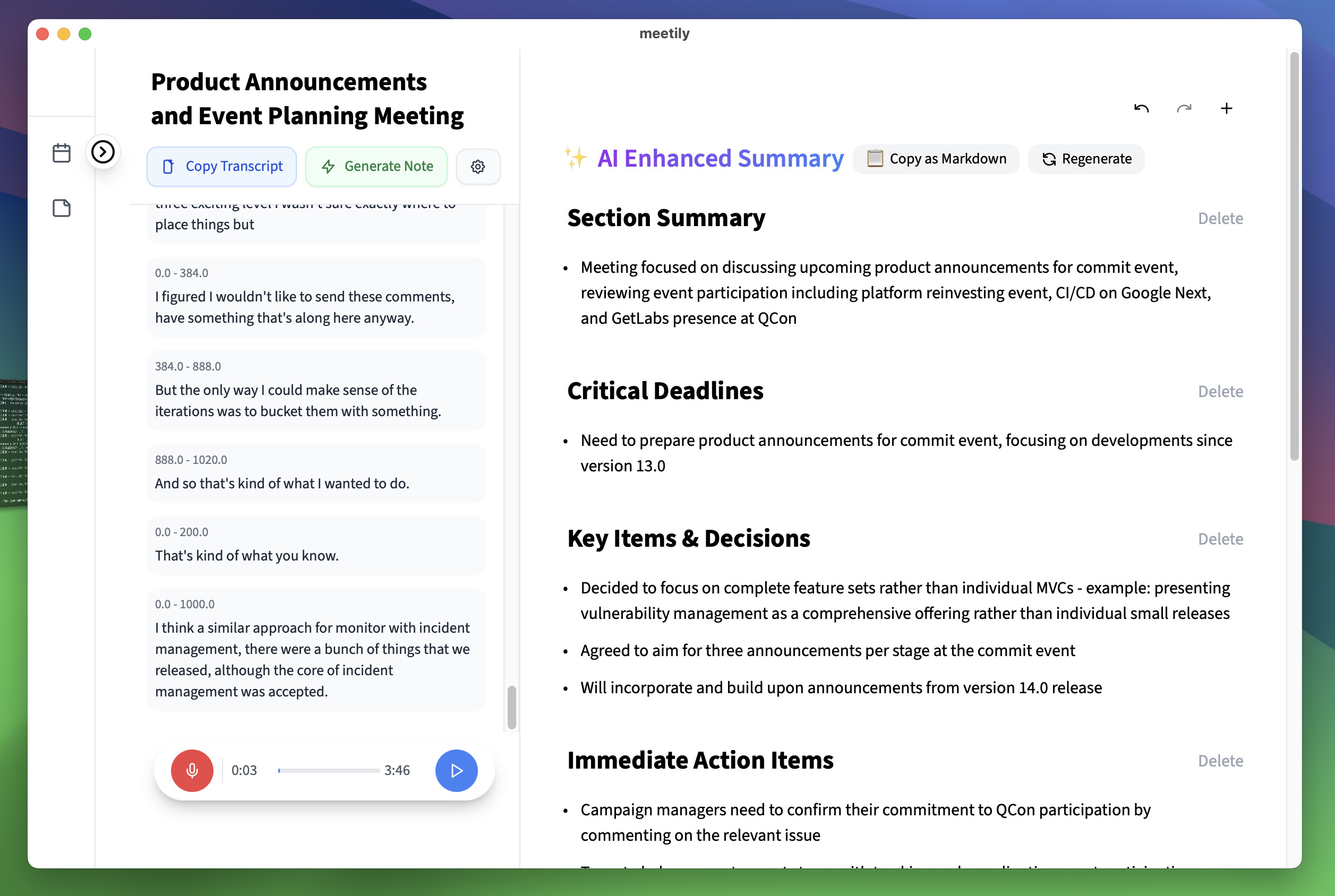 Meetily - Open Source Self-Hosted AI Meeting Note Taker | bot-free notetakers for microsoft teams