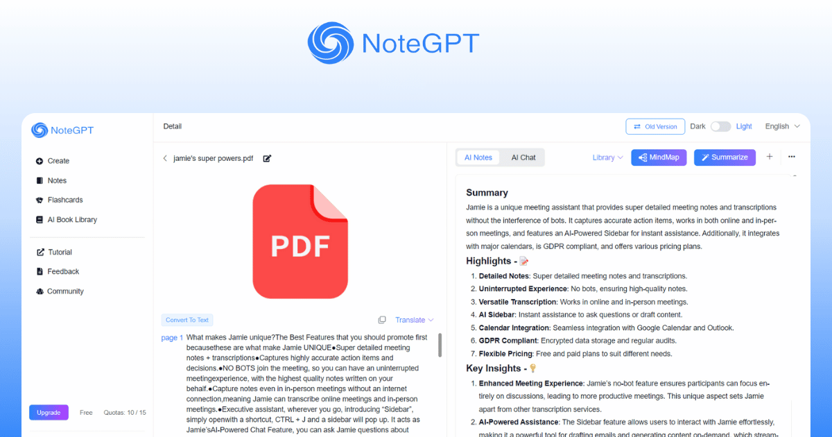 NoteGPT