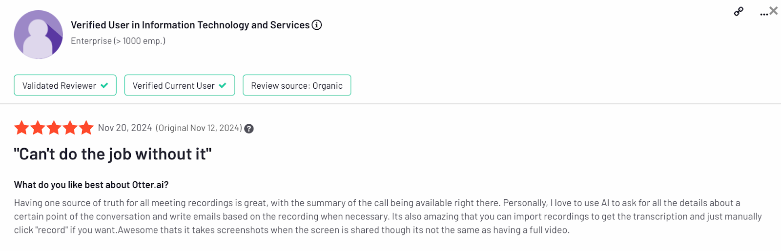 Otter AI review