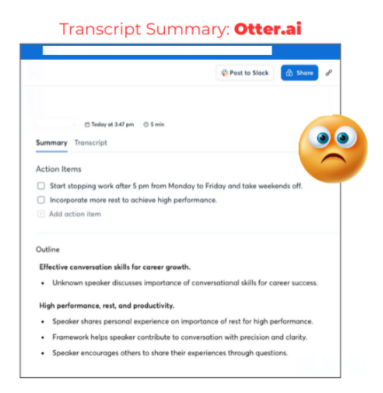 Otter ai previous user's real review