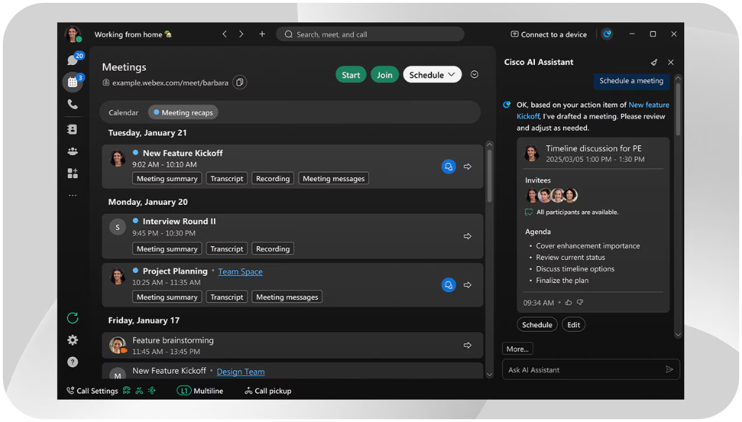Webex AI