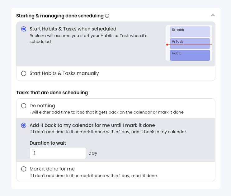 Reclaim AI Scheduling Links | ai productivity tool