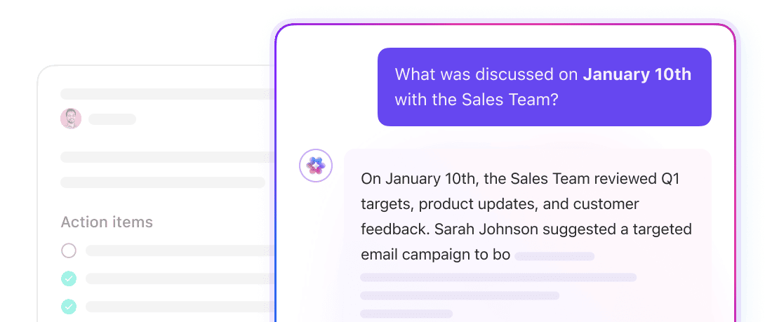 Searchable transcripts | Document creation