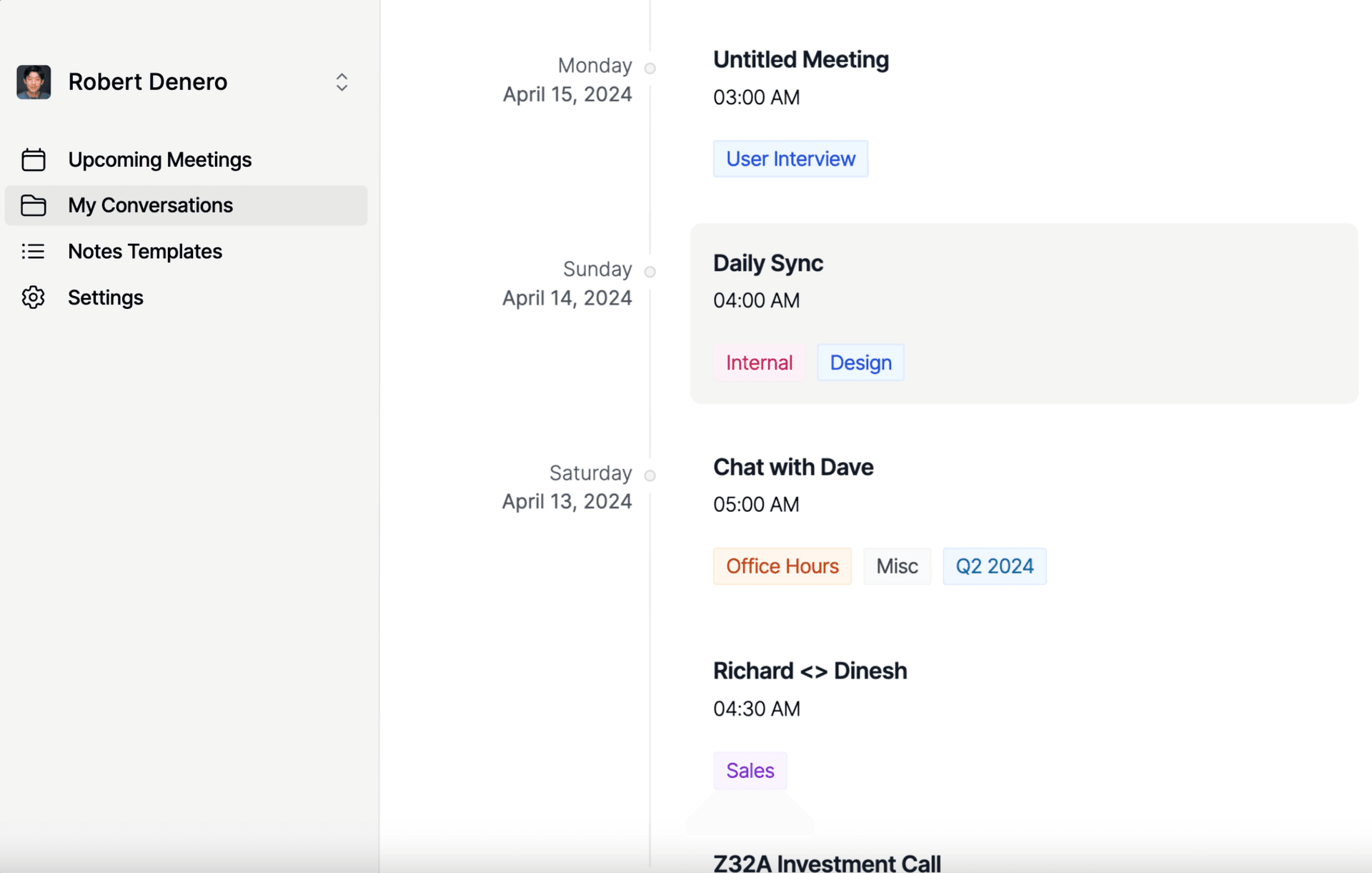 Sonnet AI | End-to-end meeting assistant and notetaker