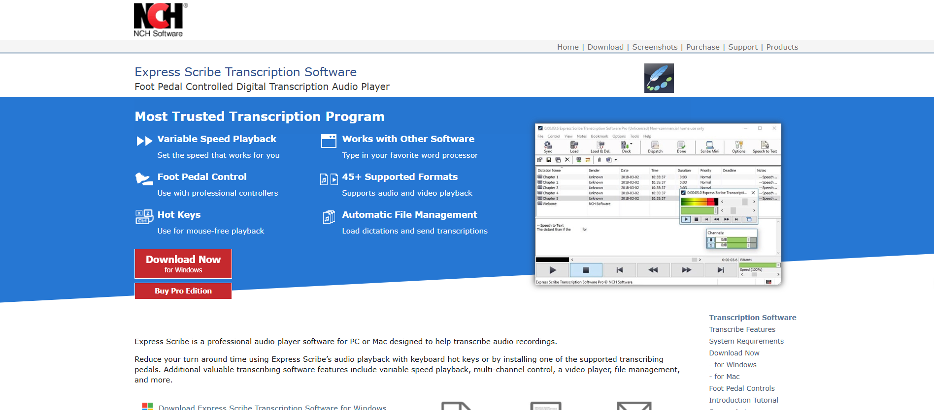 Source: Express Scribe | transcription software for windows