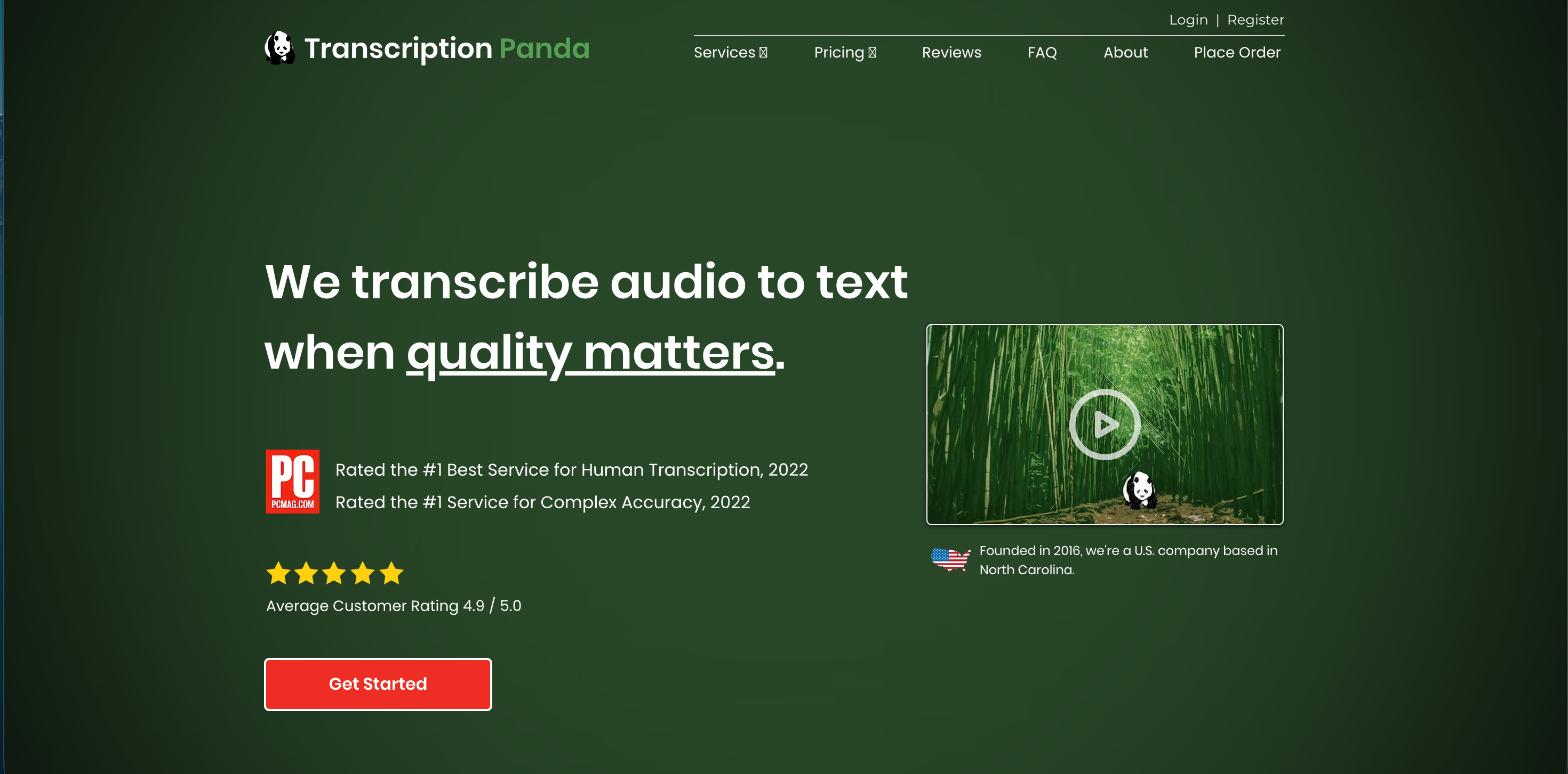 Transcription Panda