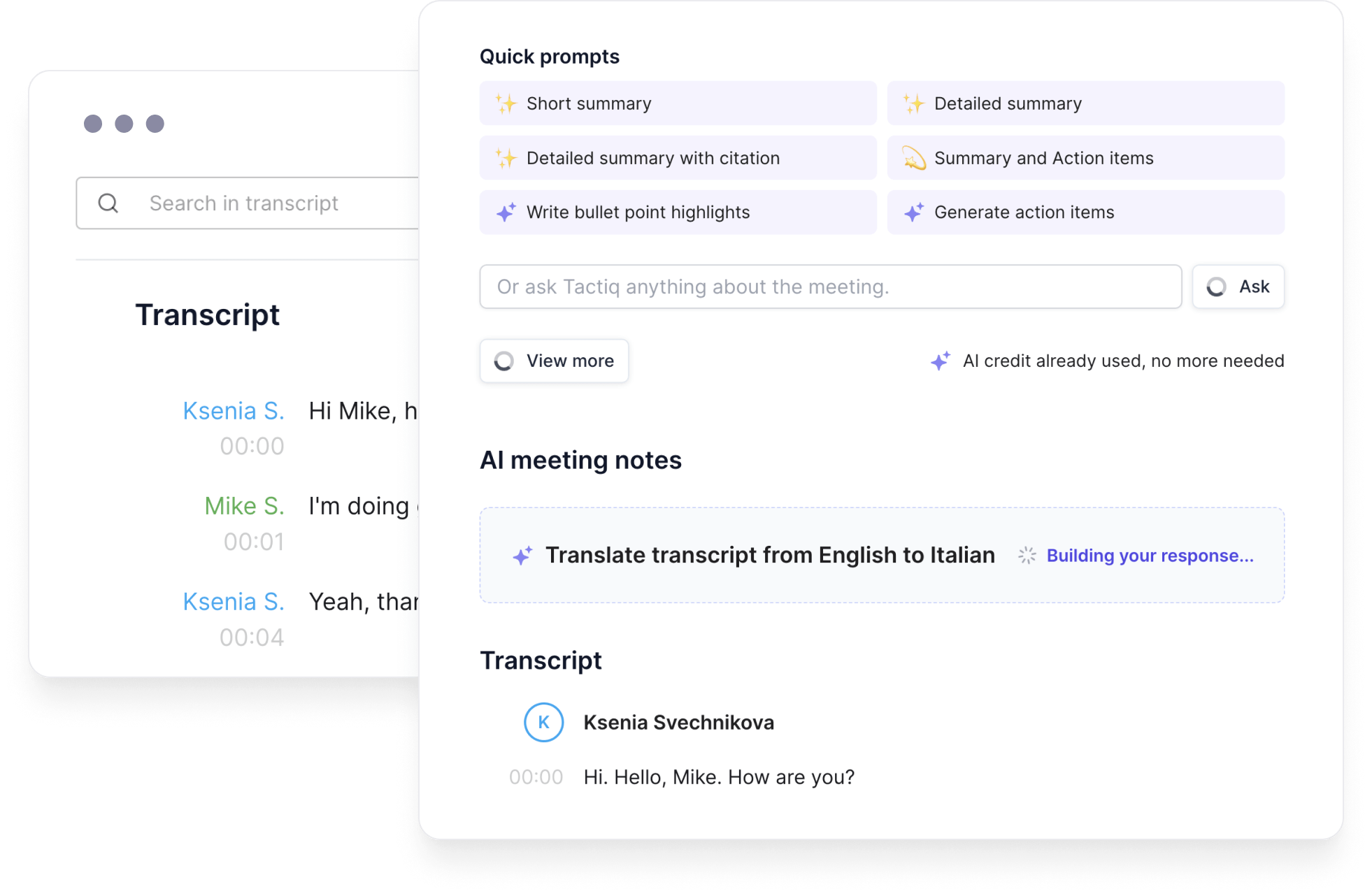 Transforme las reuniones con voz en inglÃ©s en texto