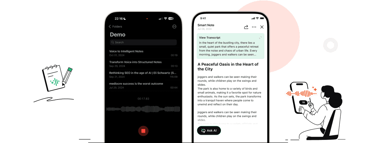 VOMO AI - Transcribe Meeting Notes | ai meeting assistants for zoom