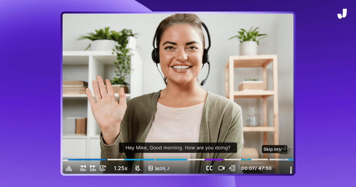 Video playback avoma's new feature