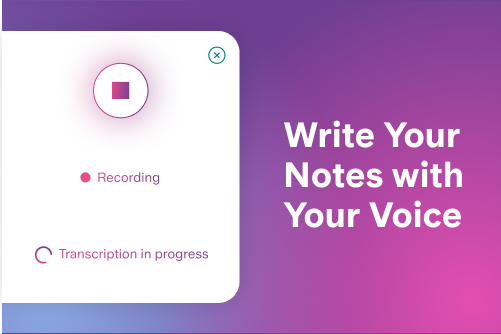 Write Your Notes with Your Voice | Kiroku Blog