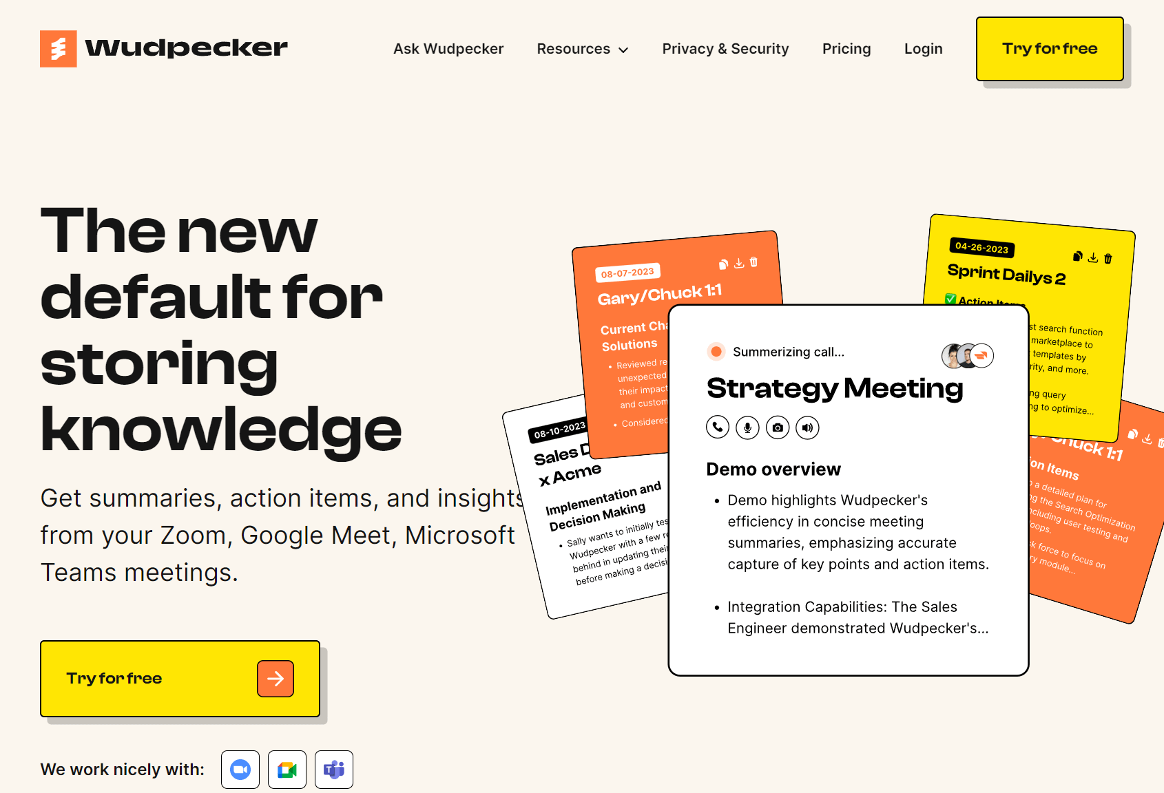 Wudpecker website