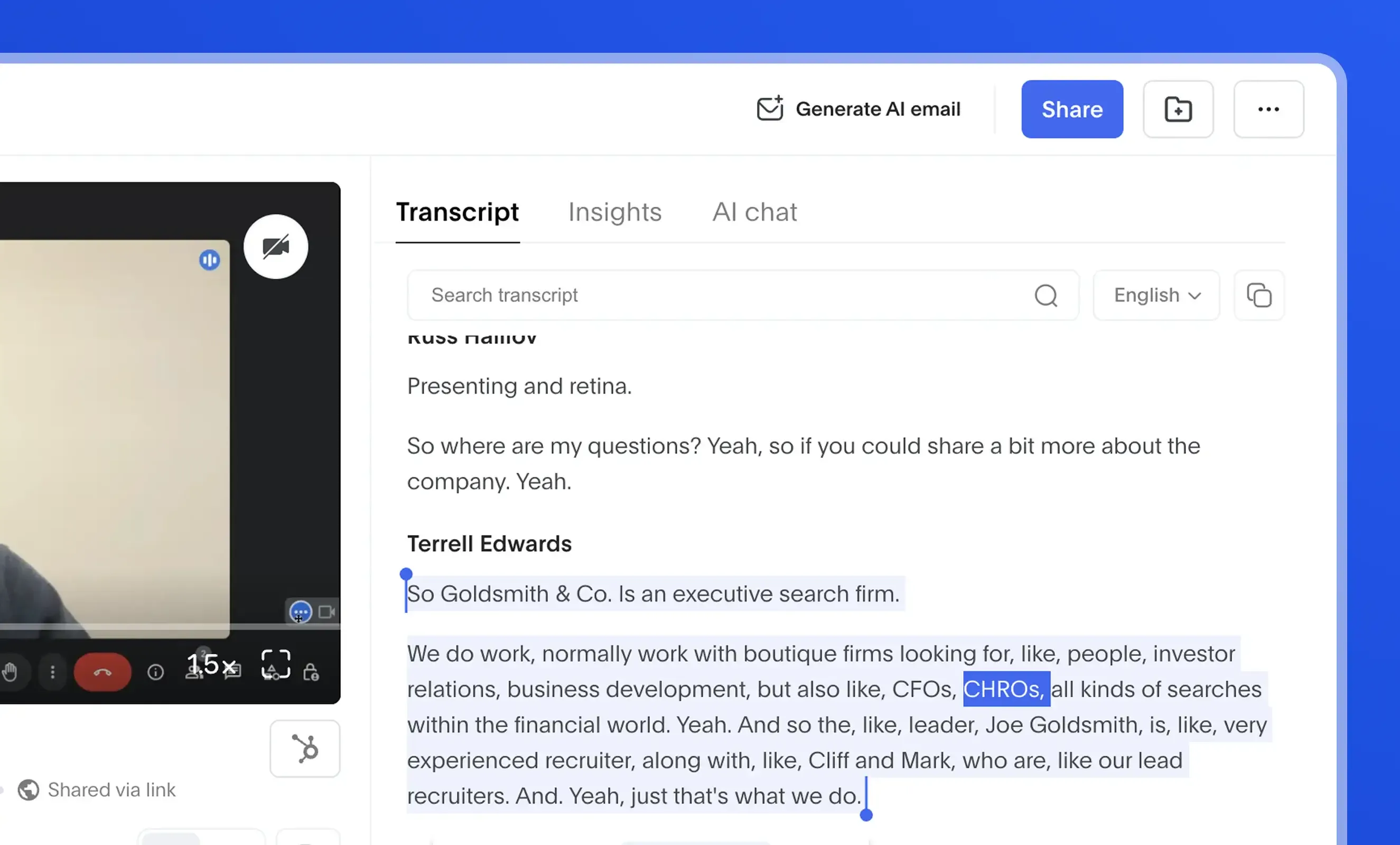 Zoom AI Assistant