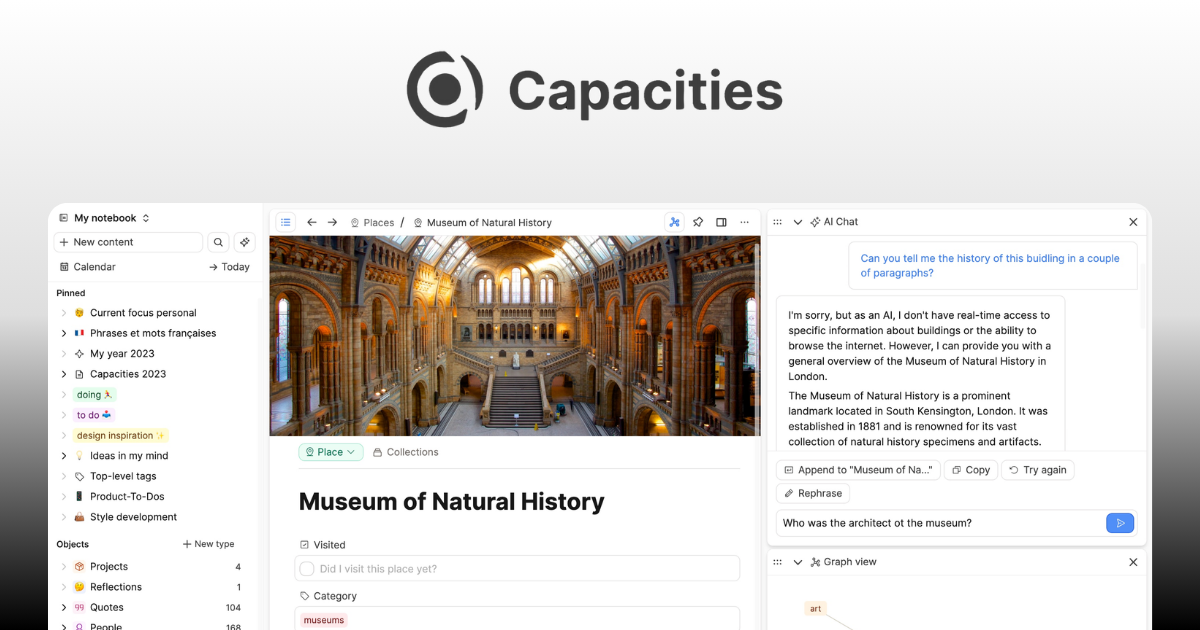 capacities