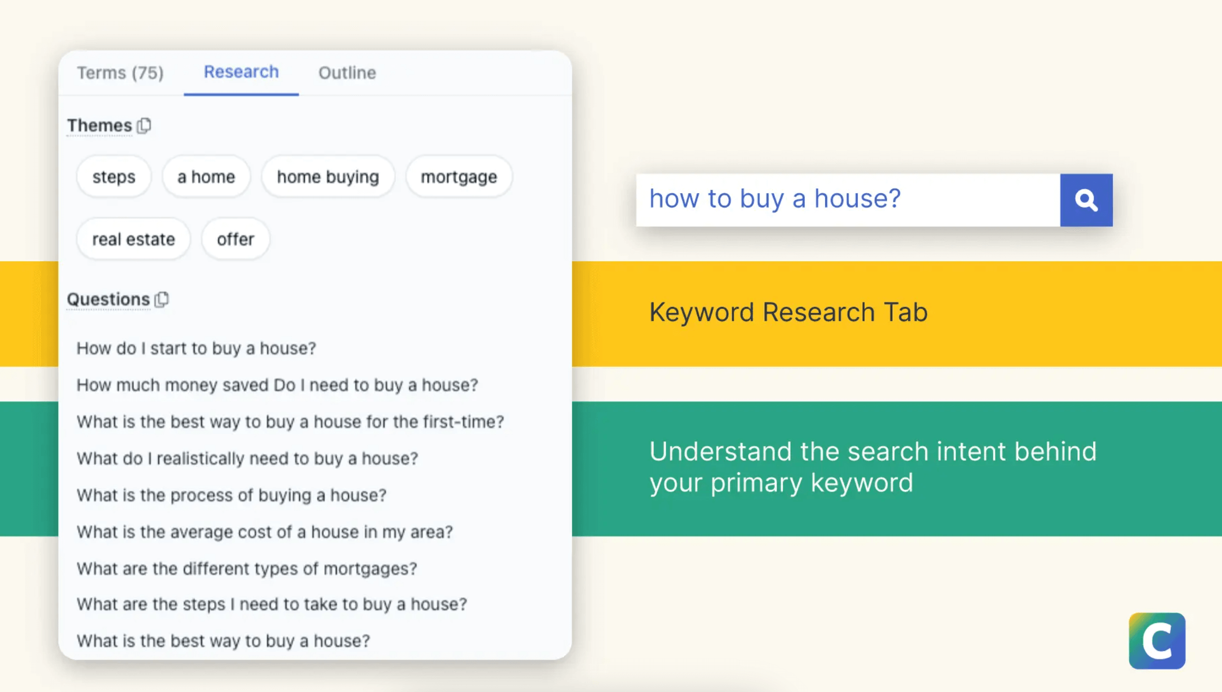 clearscope SEO AI tool main features