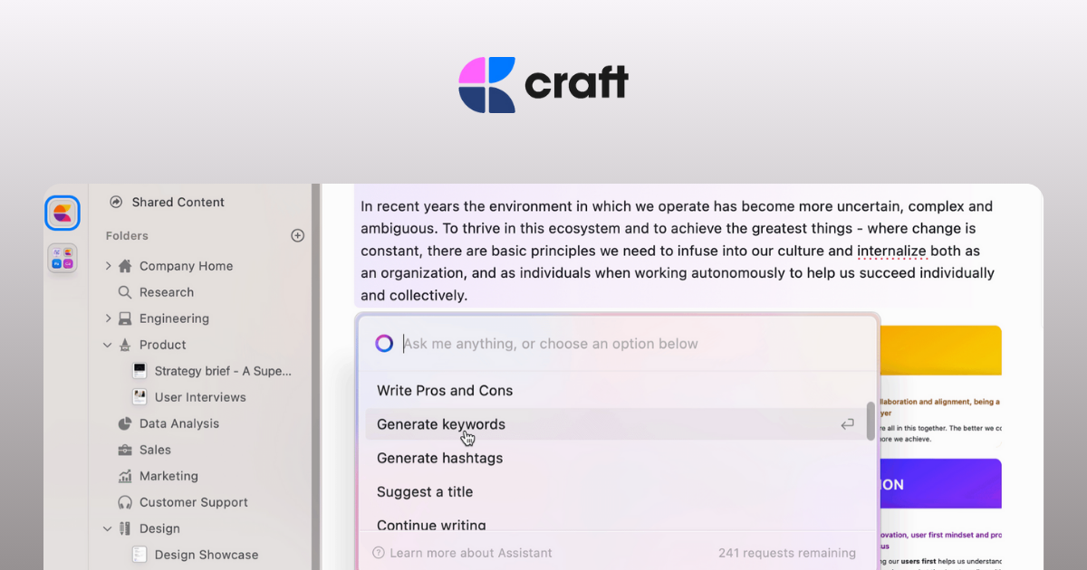 craft