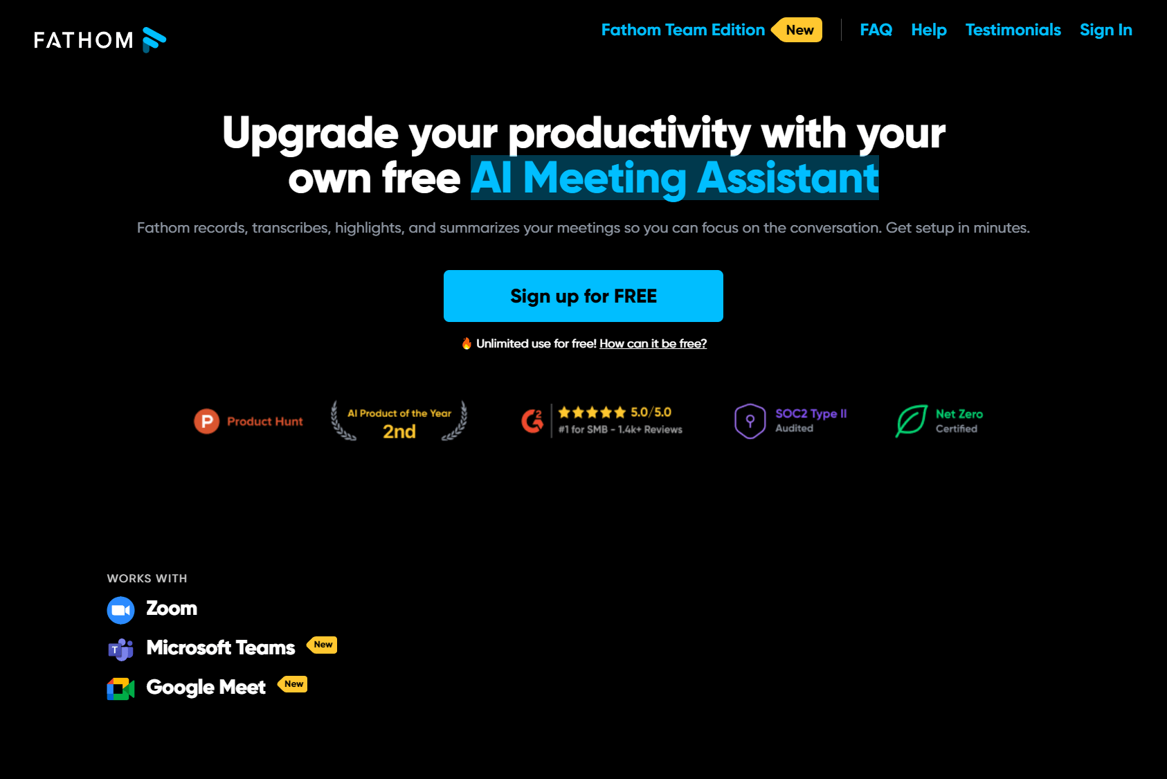 fathom website