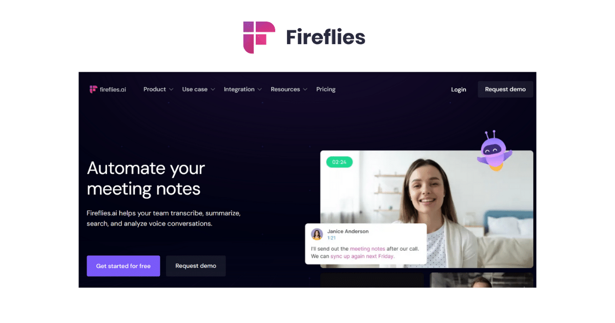 fireflies AI Meeting Note Takers
