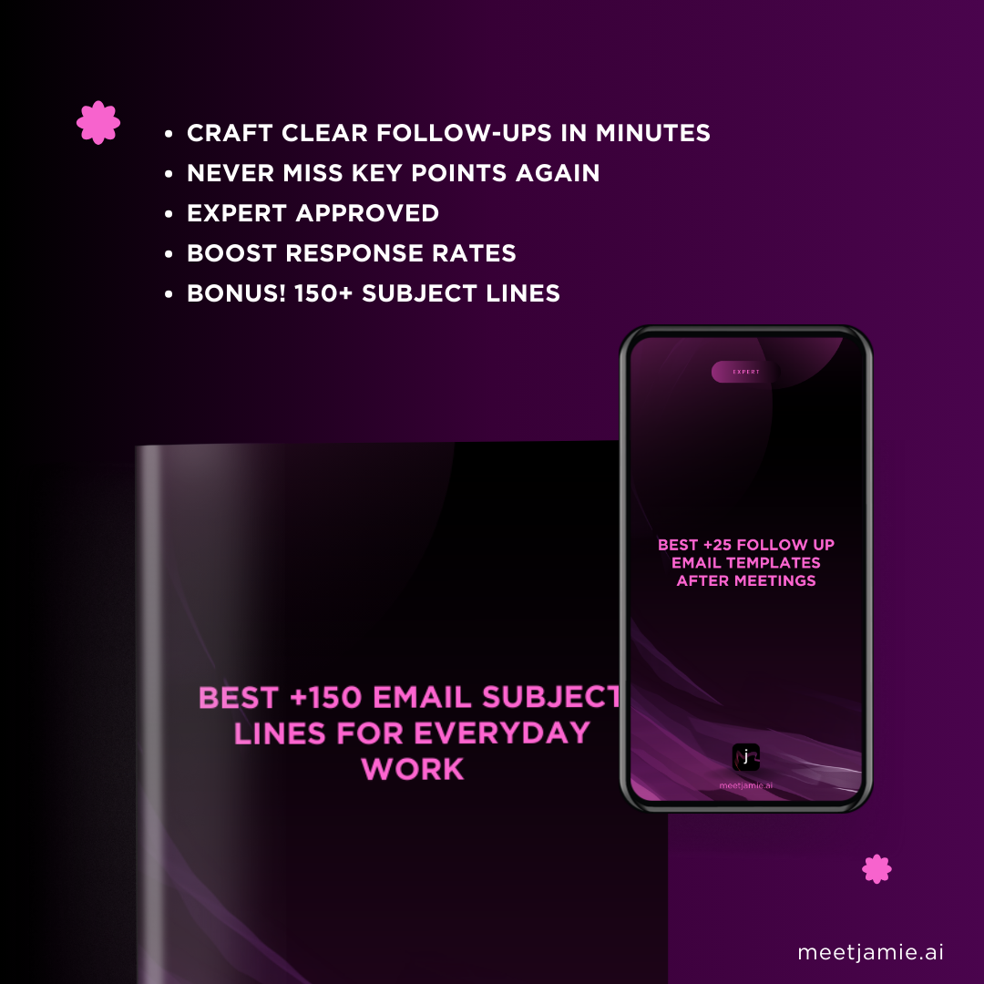 follow up email after meeting - free ebook download