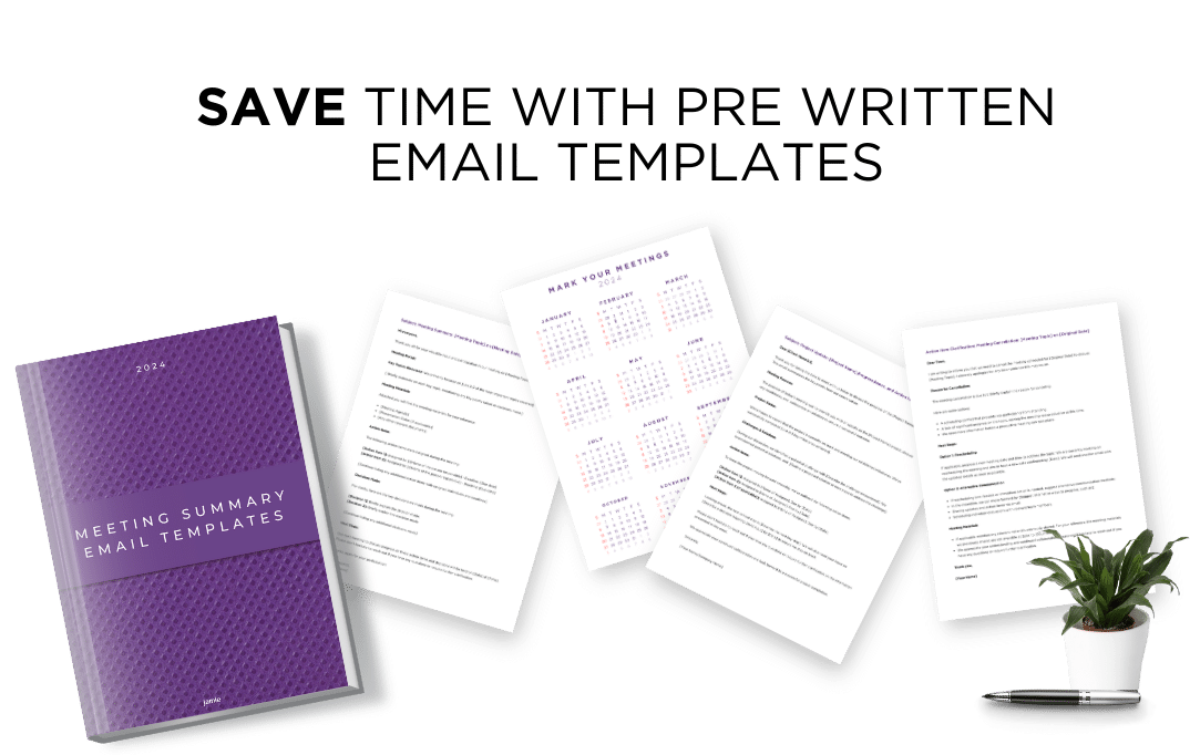 free meeting email templates download