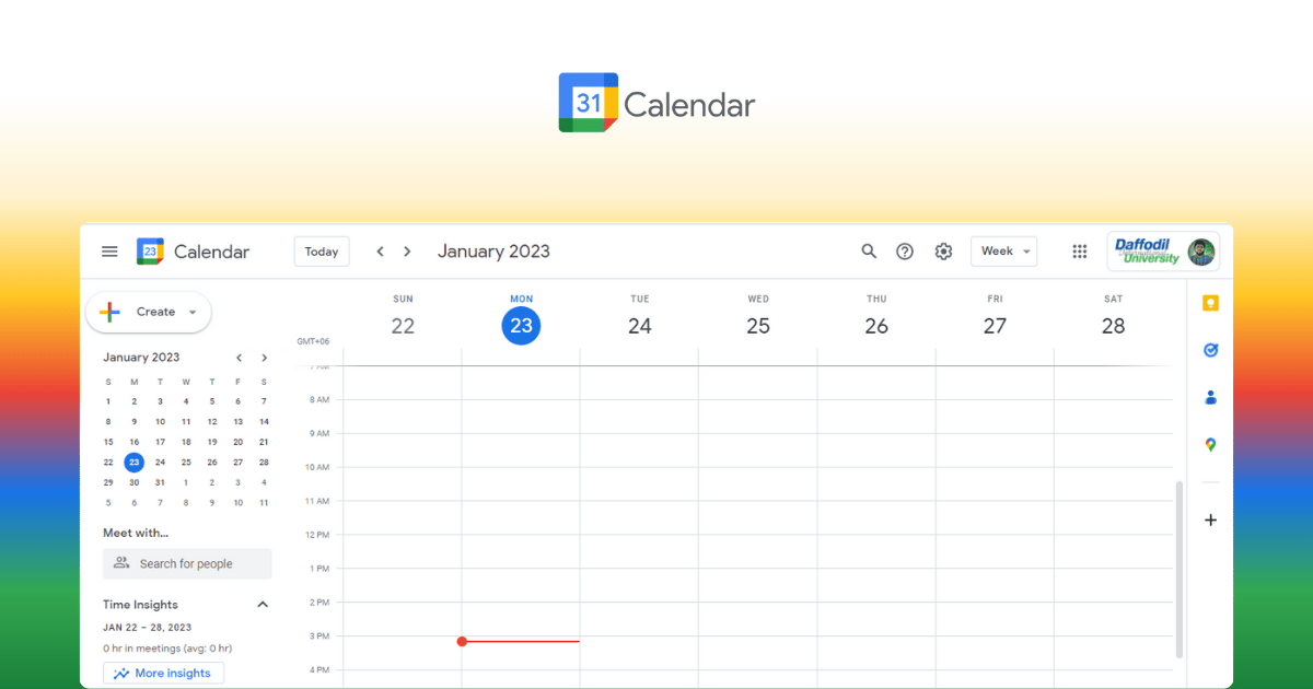google calendar ai