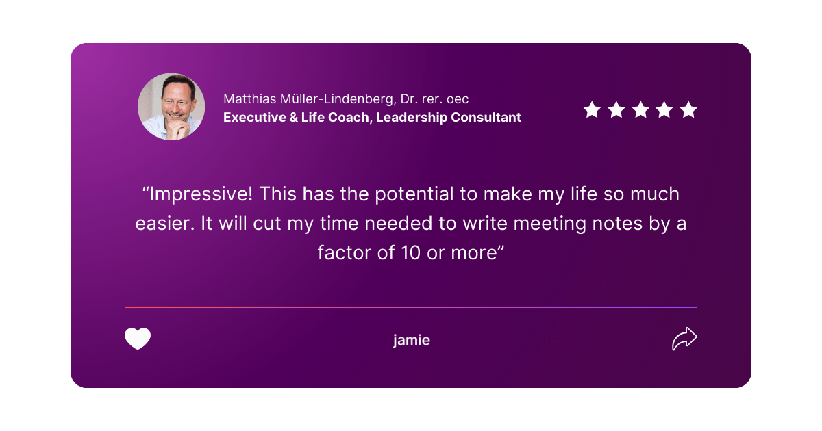 jamie ai note taker client review