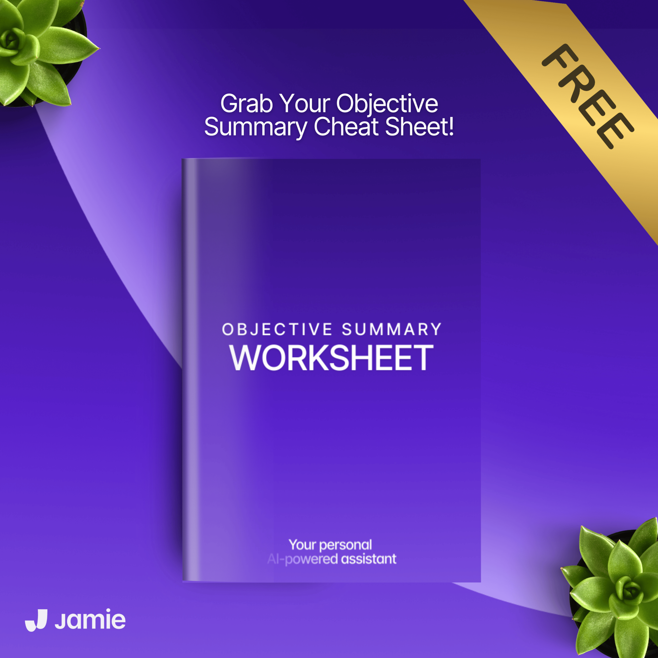 objective summary cheatsheet
