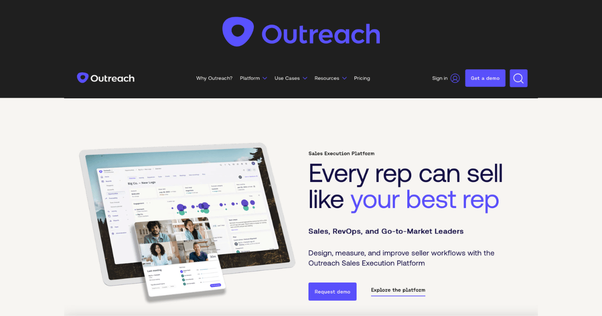 outreach ai sales tool for sales automation