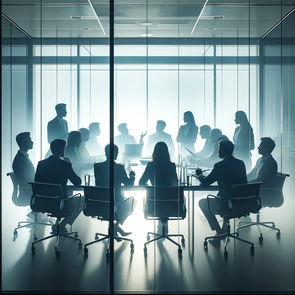 people in the office