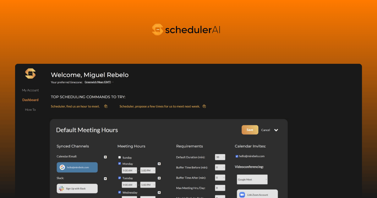 schedulerAI