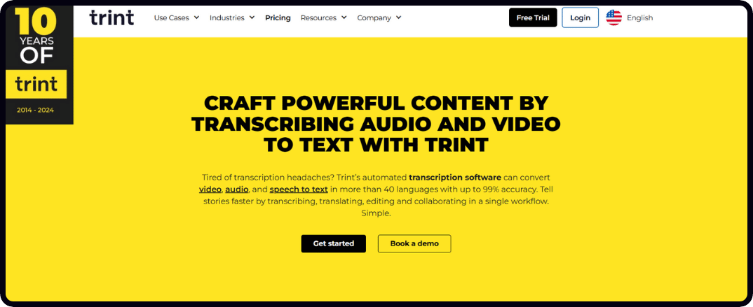 trint | fireflies ai alternatives