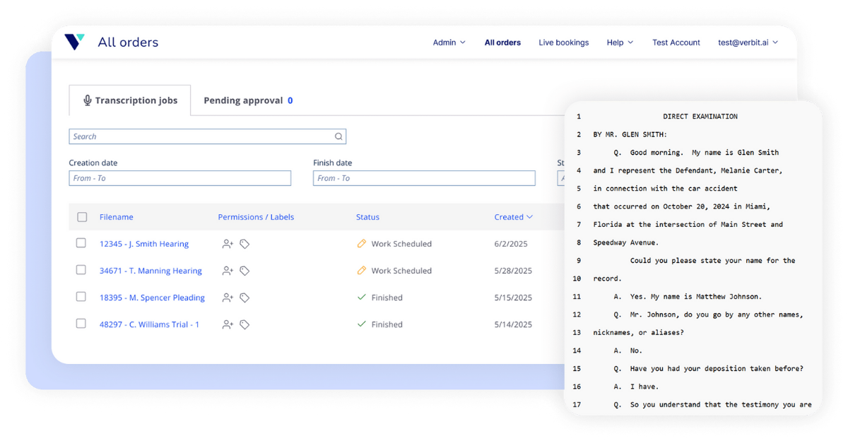 verbit ai a transcription software for research
